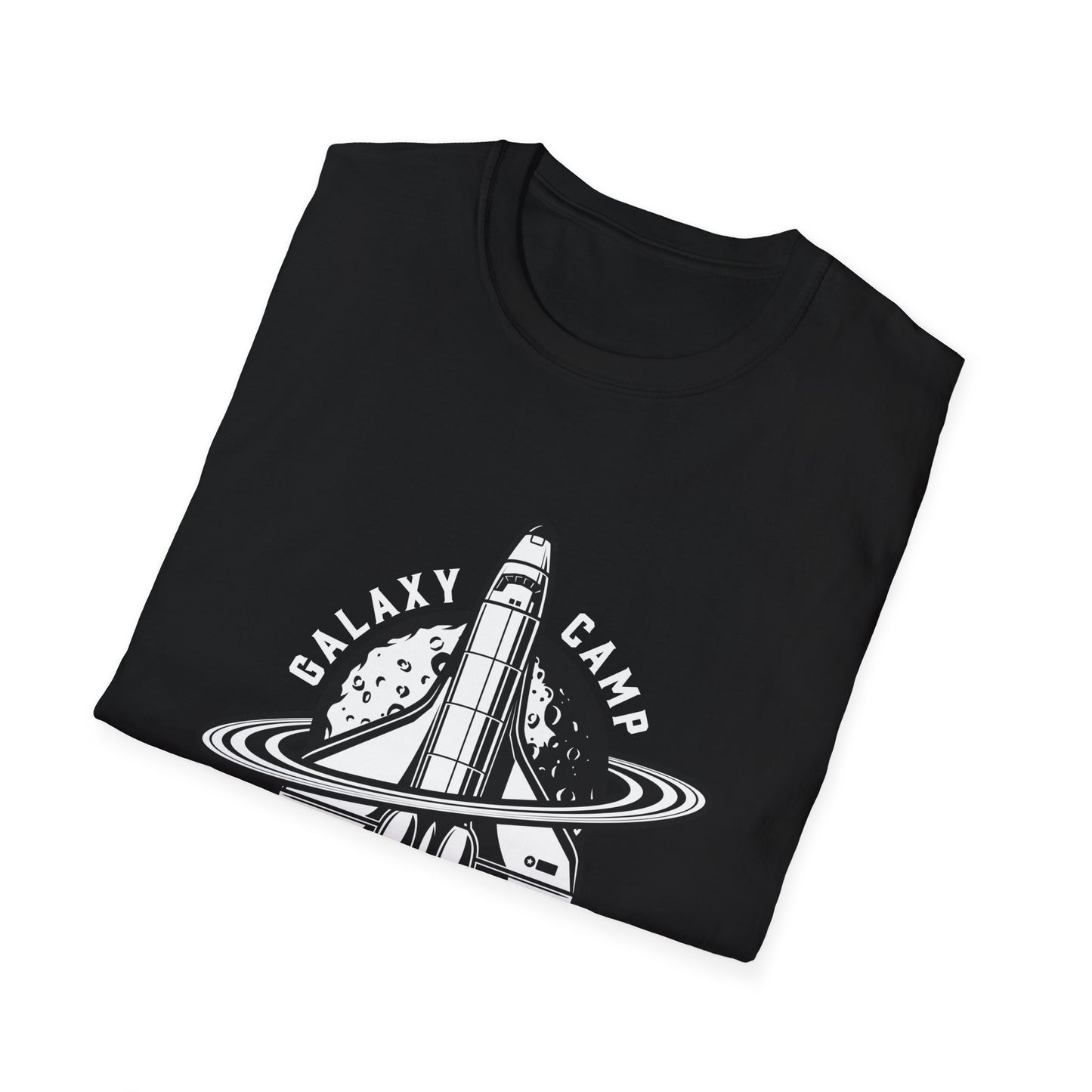 Epic Space Shuttle T-Shirt | Vintage Cosmic Saturn & Moon Tee | Stellar Astronomy & Science Fan Apparel | Explore the Galaxy!