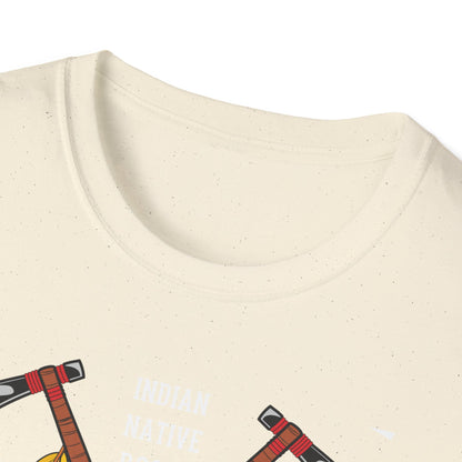 Majestic Native American Heritage T-Shirt - Tribal Totem & Warrior Symbols | Authentic Indigenous Culture Apparel