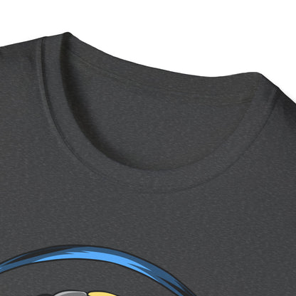 Mind-Blowing Melting Emoji Skull Headphones T-Shirt - Awesome Music Lover DJ Rave Tee