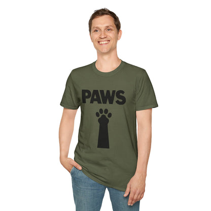 PAWS Cat Lover Minimal Tee
