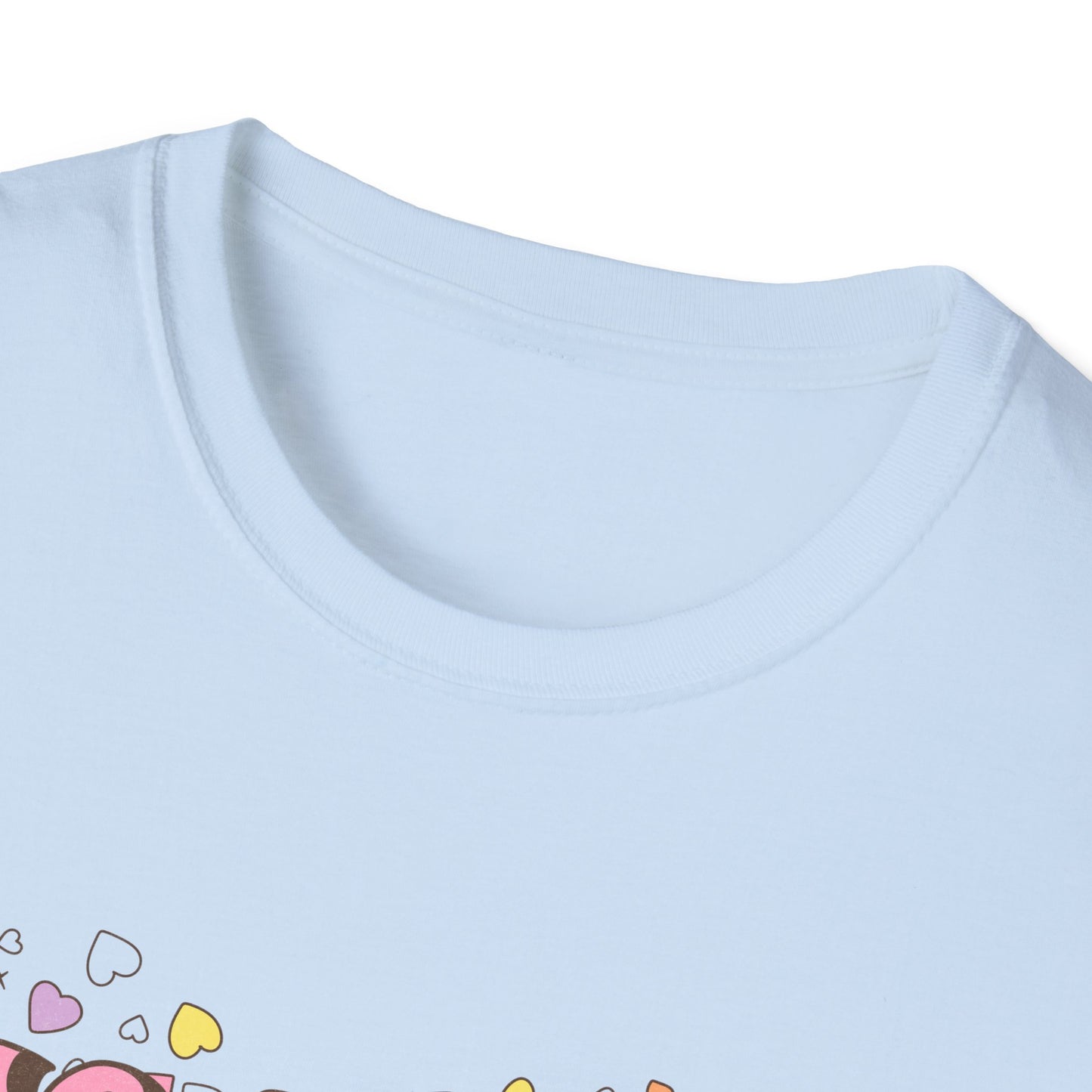 Adorable Sweet Heart T-Shirt | Retro Pastel Hearts Valentine's Day Gift for Her
