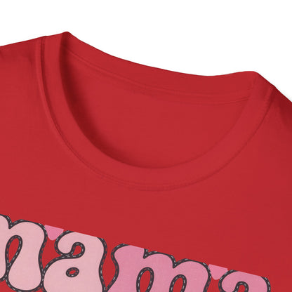 Groovy Mama T-Shirt | Retro Pink & Leopard Print Styles for Trendy Moms | Perfect Mother's Day Gift Tee