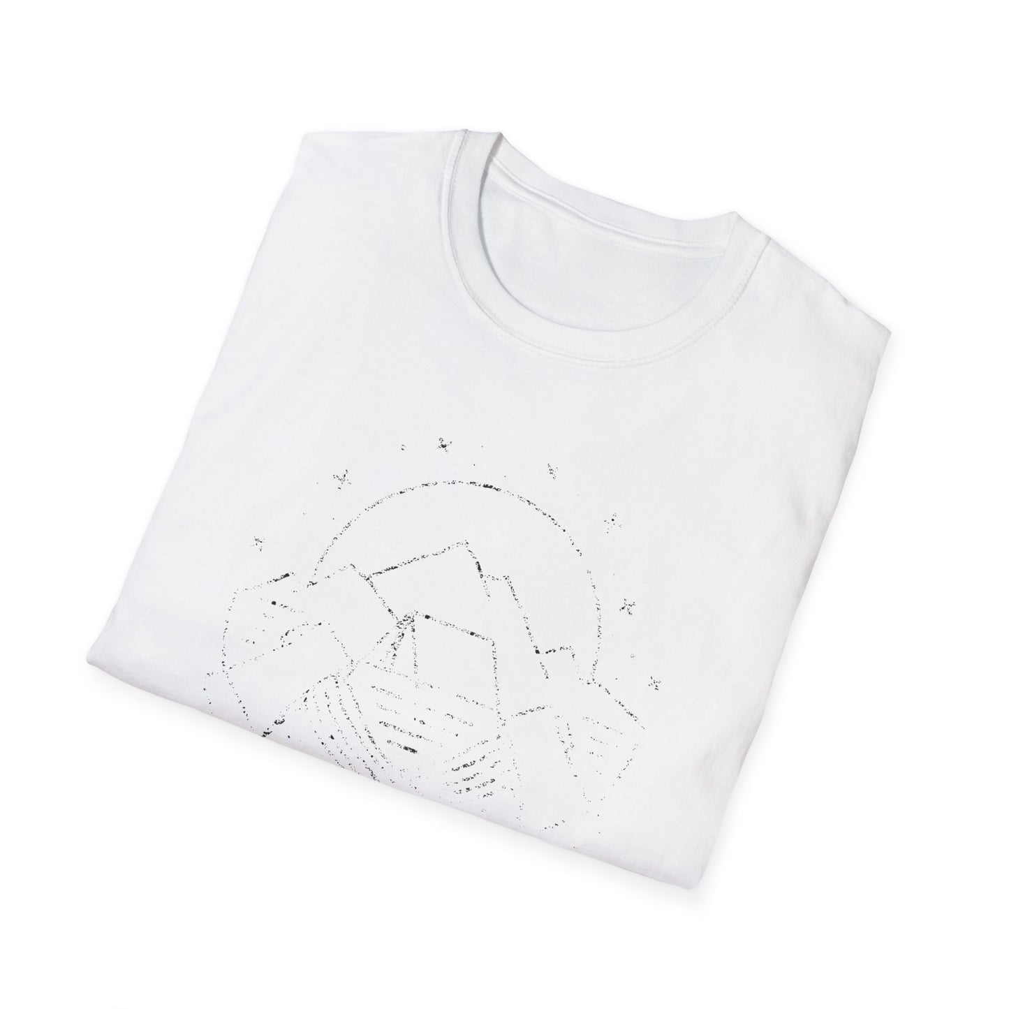 Stunning Geometric Mountain & A-Frame Tent T-Shirt | Distressed Outdoor Adventure Tee | Wanderlust Nature Explorer Gift
