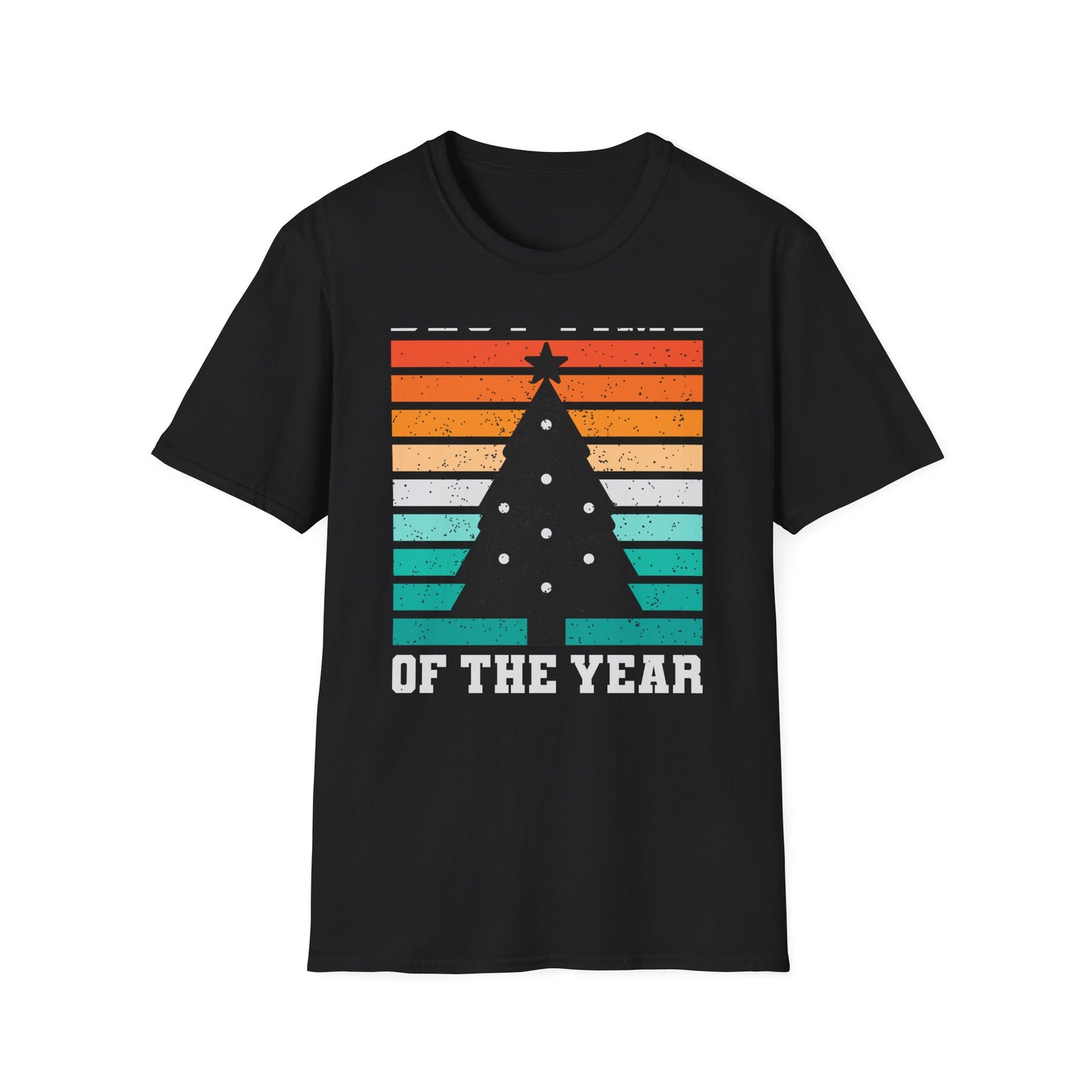 Vintage Christmas Tree T-Shirt | "Best Time Of The Year" Retro Holiday Tee | Cozy Festive Party Gift