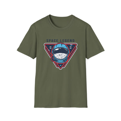 Epic Space Legend Astronaut T-Shirt – Vintage Moon Explorer Tee for Cosmic Dreamers & Sci-Fi Fans