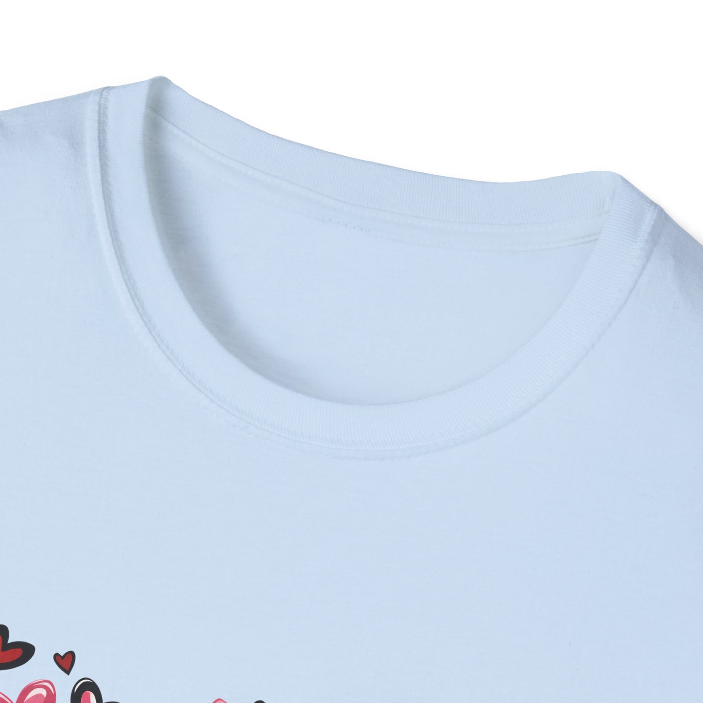 Charming LOVE Hearts T-Shirt - Ultimate Valentine's Day Gift! Romantic Graphic Tee for Couples & Enthusiasts