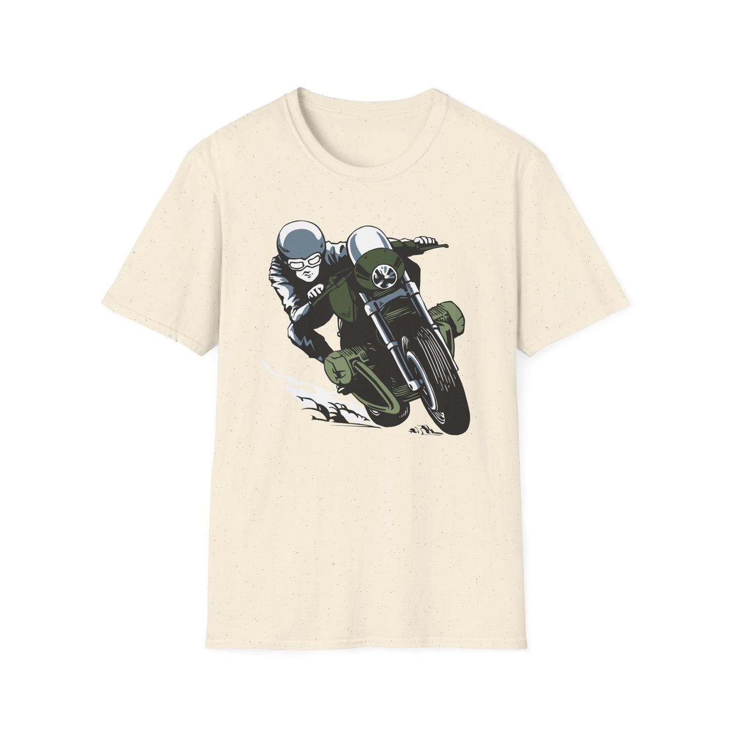 Epic Cafe Racer Motorcycle Rider T-Shirt - Thrilling Vintage Biker Tee for Adrenaline Junkies & Road Trip Lovers