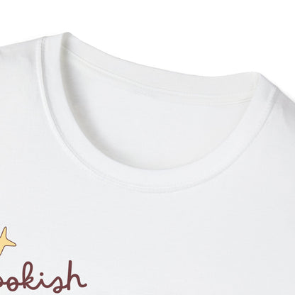 Sweet Bookish Girlie T-Shirt: 'I Love You' Hearts, Pearl Necklace & Pink Bow Design | Perfect Romantic Gift for Book Lovers