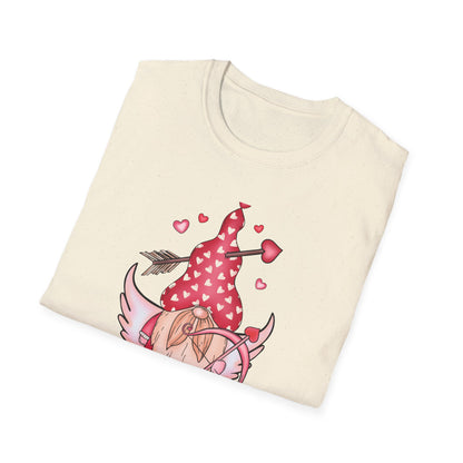 Adorable Valentine's Gnome T-Shirt - Cupid "Be Mine" Love Tee | Sweet Romantic Gift for Her & Him
