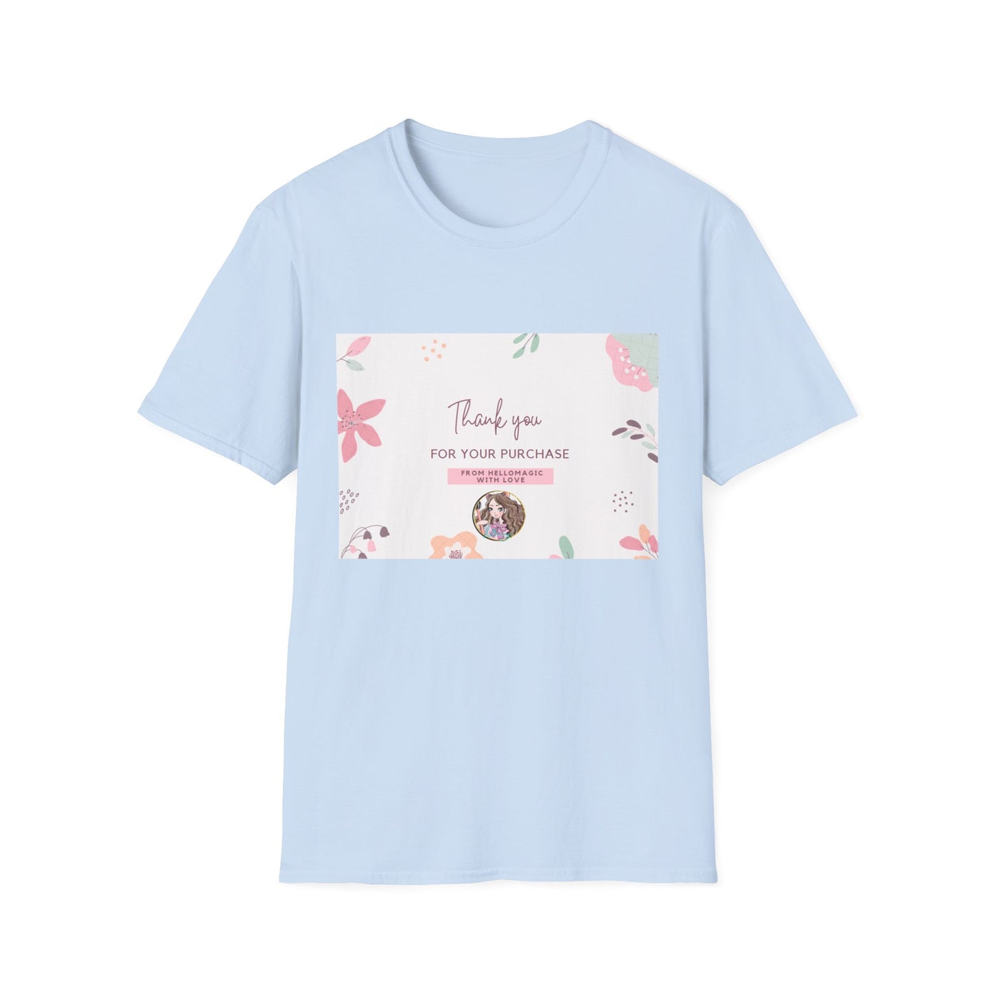 Enchanting Anime Girl T-Shirt - Kawaii Magical Artist Cat Ear Tee for Women & Teens | Sparkle & Dreamy Aesthetic Fashion Gift