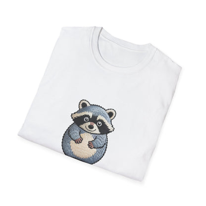 Hilarious Raccoon 'Will Work For Snacks' T-Shirt - Adorable Foodie & Animal Lover Graphic Tee
