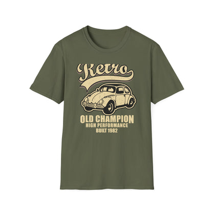 Legendary Retro Old Champion Built 1982 Car T-Shirt for Classic Auto Enthusiasts & Vintage Lovers - Exclusive Gift!