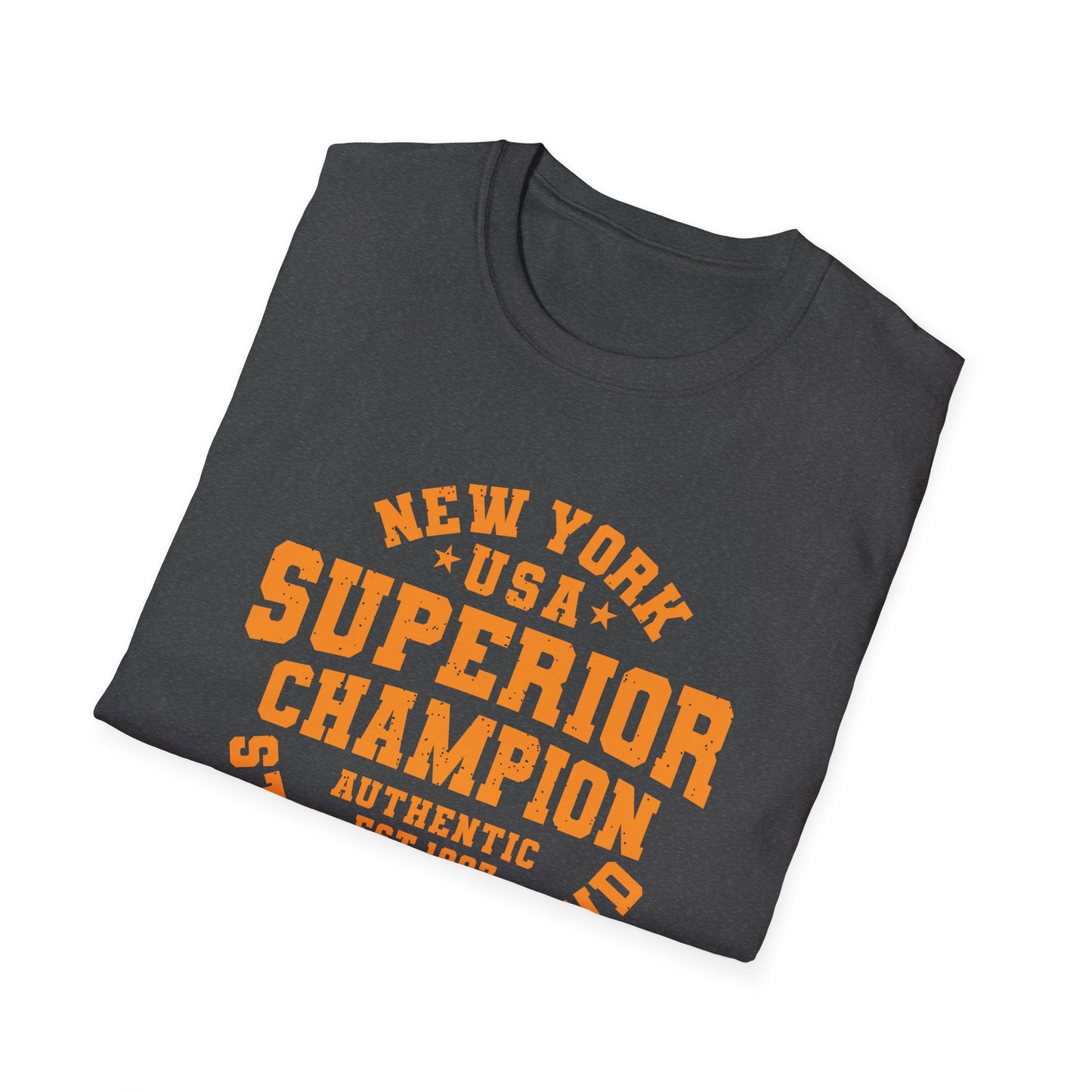 New York USA Superior Champion T-Shirt | Authentic Staten Island Pride Tee | Vintage Est. 1997 Limited Edition NYC Style