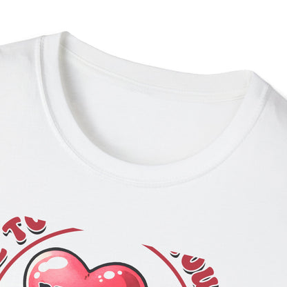 Edgy 'Steal Your Heart' T-Shirt | Skeleton Hand & Heart Balloons | Unique Valentine's Day Love Tee for Couples