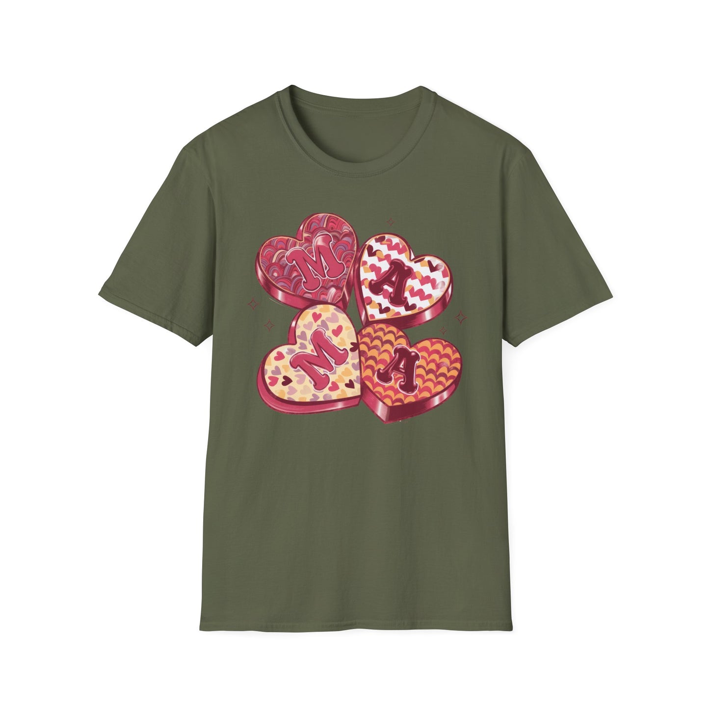 Sweet Mama Heart T-Shirt | Adorable Candy Box Design Tee | Perfect Mother's Day Gift for Mom & New Moms