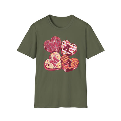 Sweet Mama Heart T-Shirt | Adorable Candy Box Design Tee | Perfect Mother's Day Gift for Mom & New Moms