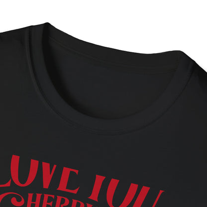 Sparkling Disco Cherry Love T-Shirt | 'Love You Cherry Much' Punny Tee | Retro Valentine's Gift | Unique Graphic Tee