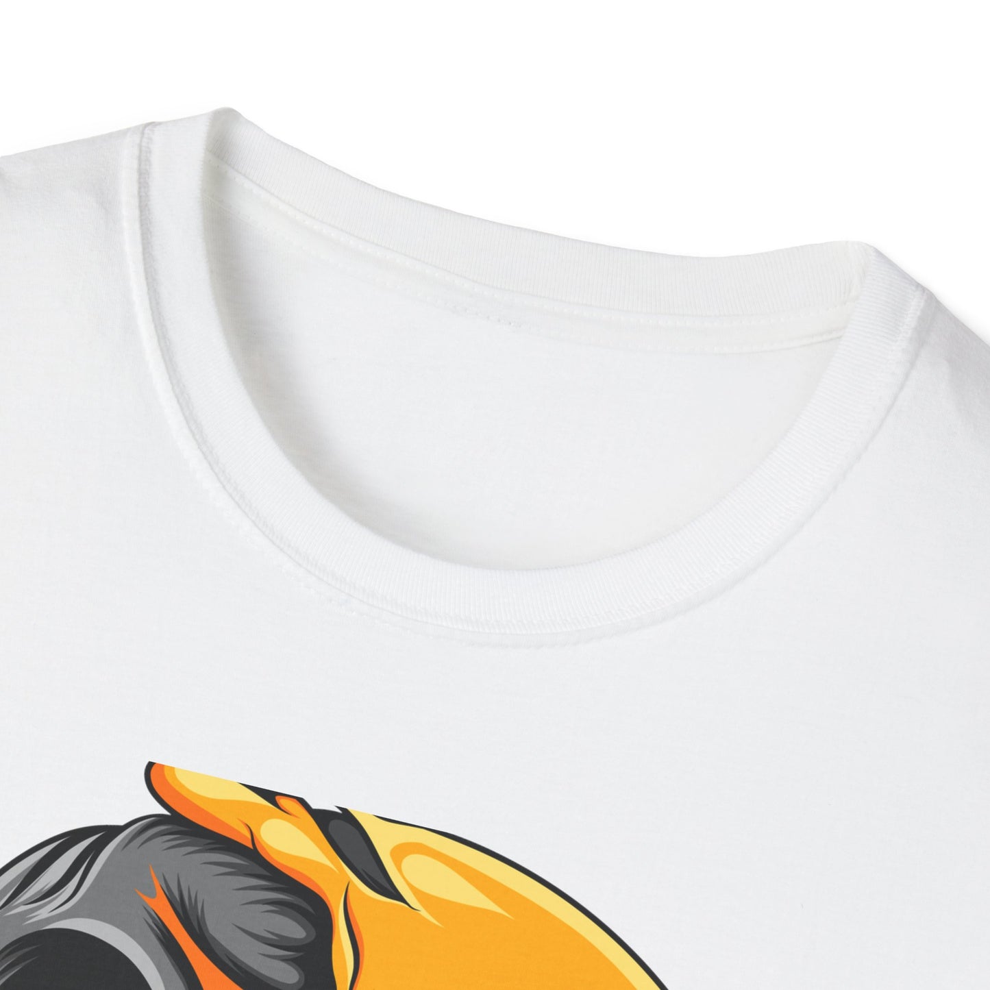 Melting Love Skull Emoji T-Shirt | Edgy Heart Eye Graphic Tee - Unique Streetwear & Dark Humor Apparel