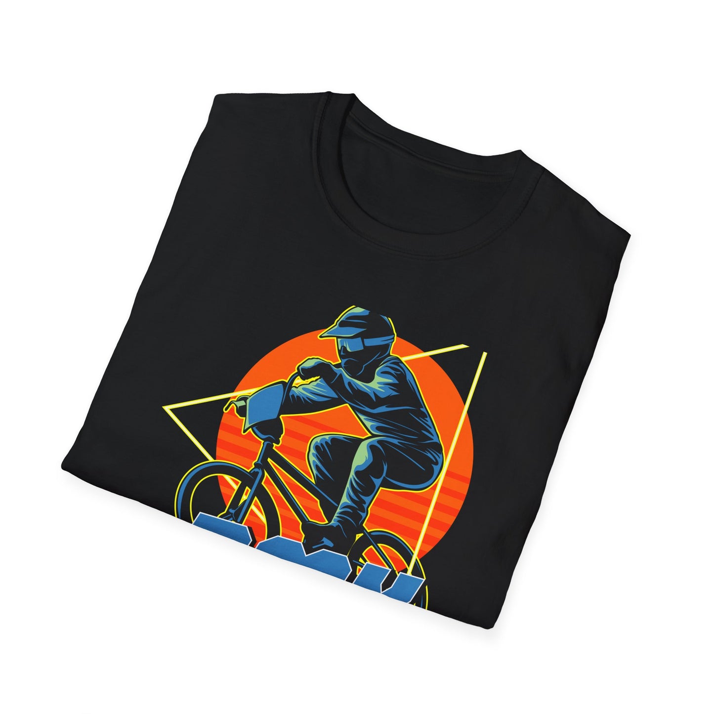 Epic BMX Extreme Rider T-Shirt - Dynamic Retro Stunt Bike Tee for Action Sports Enthusiasts & Thrill Seekers