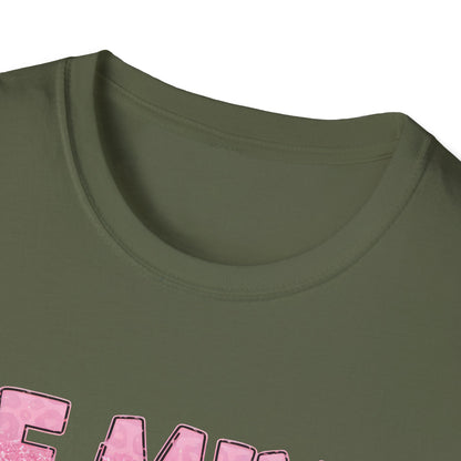 Adorable Be Mine Valentine T-Shirt | Trendy Pink & Red Leopard Print Tee for Her | Sweet V-Day Gift