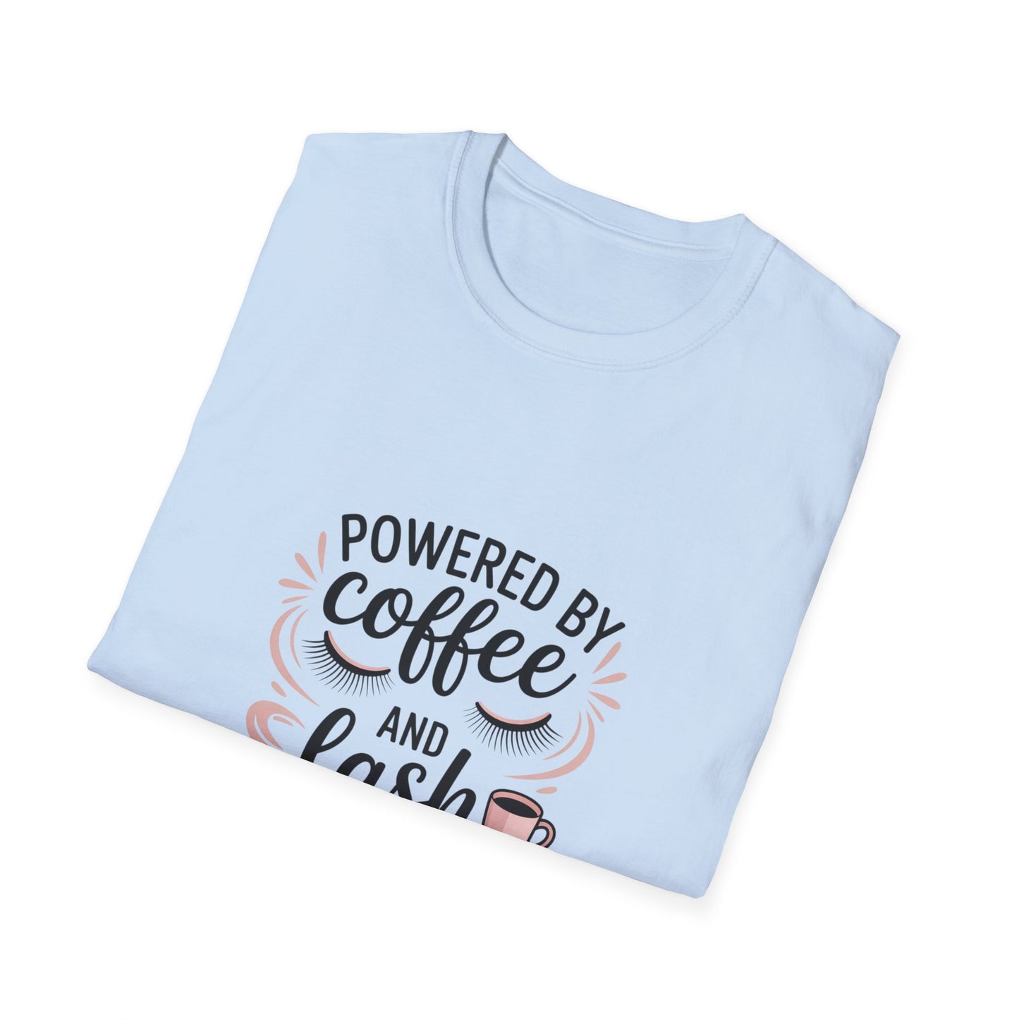 Coffee & Lash Extensions T-Shirt - Chic Beauty Lover Tee for Women | Cozy Lash Artist Gift | Trendy Eyelash Enthusiast Top