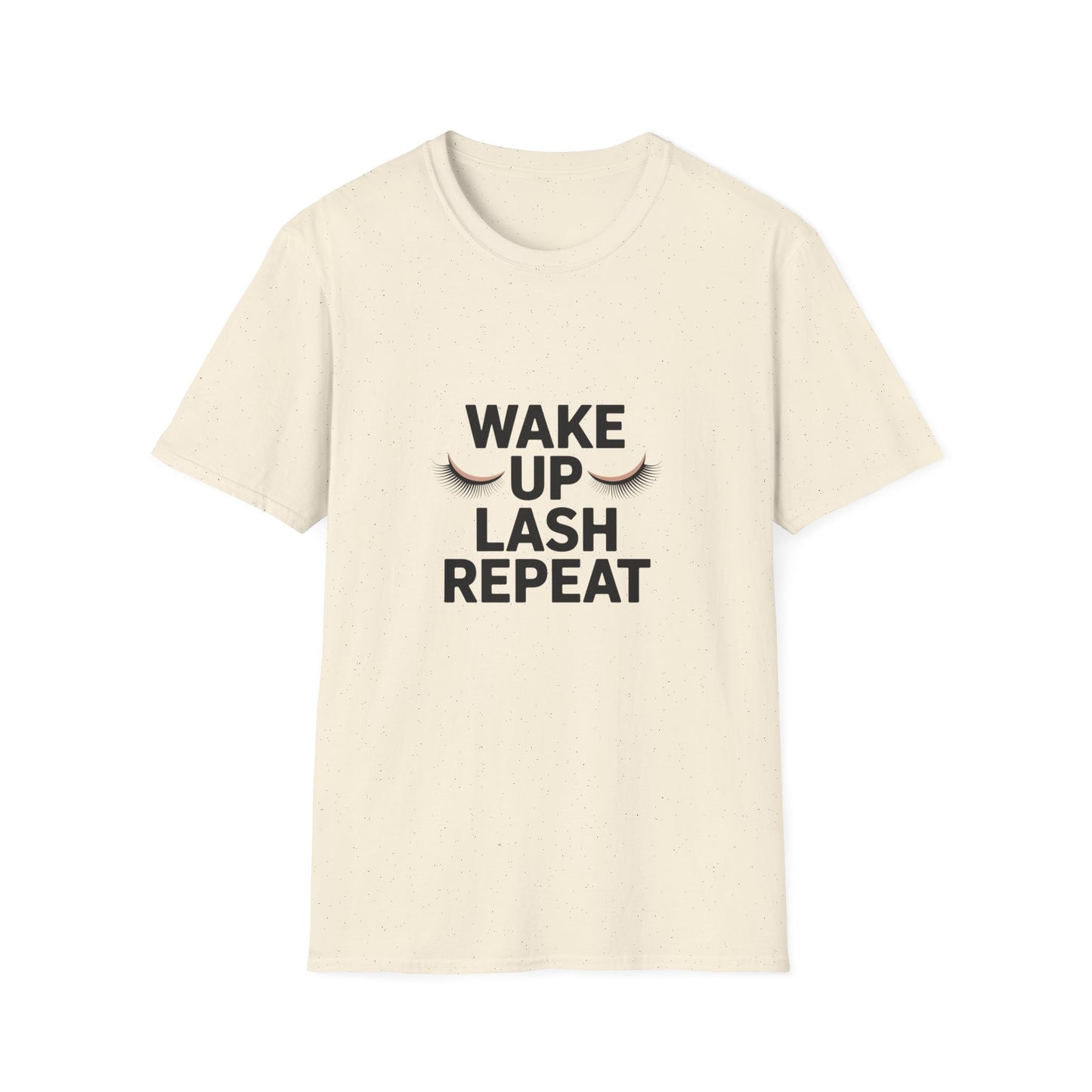 Wake Me Up For Beauty T-Shirt | Dreamy Lashes Graphic Tee | Chic Self-Care Fashion for Her