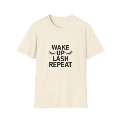 Wake Me Up For Beauty T-Shirt | Dreamy Lashes Graphic Tee | Chic Self-Care Fashion for Her