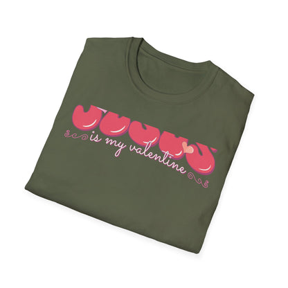 Unique Jesus is My Valentine T-Shirt | Groovy Retro Faith Tee | Sweet Christian Valentine's Day Gift for Her