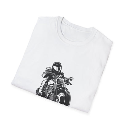 Epic Motorcycle Rider T-Shirt - Bold Biker Chopper Design for Men & Women, Thrilling Open Road Tee