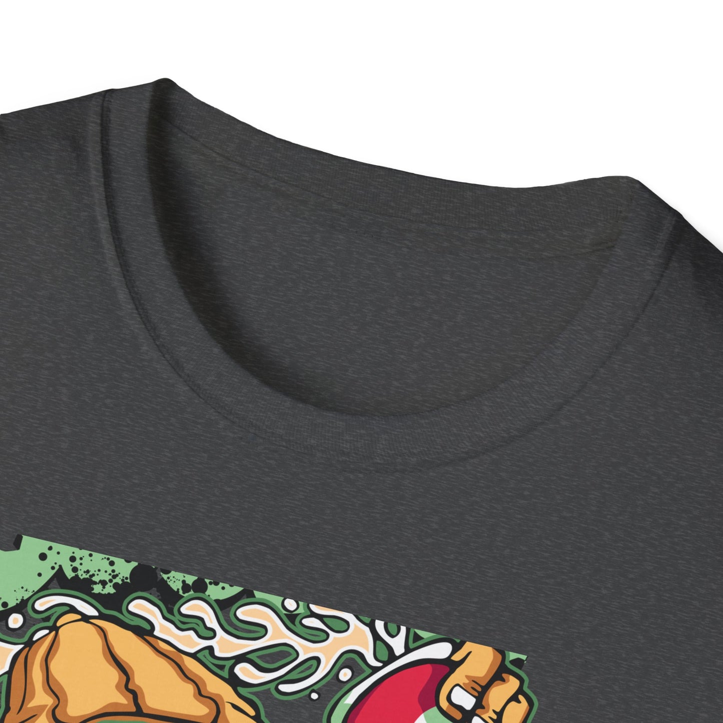 Rad Go Scoot Monster Rider T-Shirt - Unique Urban Cartoon Scooter Streetwear Tee