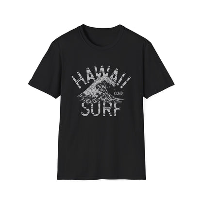 Epic Hawaii Surf Club T-Shirt - Vintage Wave Graphic Tee for Ocean Lovers | Classic Beach Life Summer Apparel