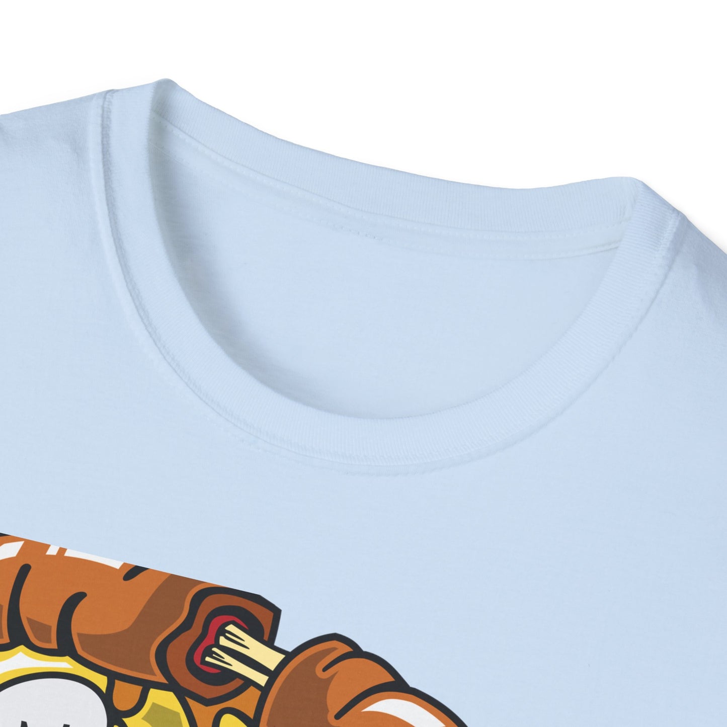 Dripping Zombie Pizza Slice T-Shirt - Ghoulish Horror Foodie Monster Tee for Halloween & Unique Style