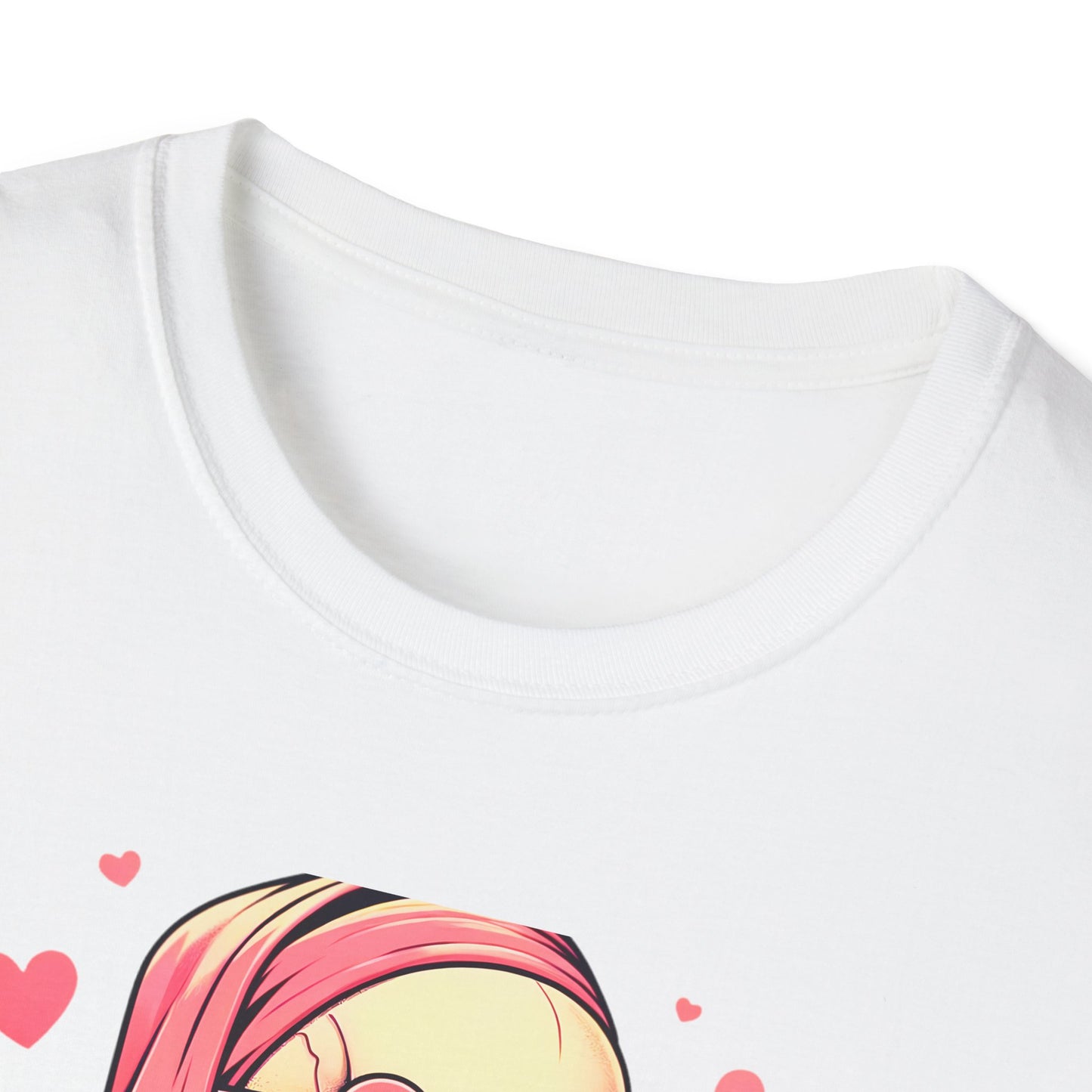 Trendy Pink Skeleton T-Shirt: Chill Vibes, Heart Sunglasses & Peace Sign Tee – Spooky Cute Aesthetic for Women & Teens