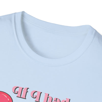 Edgy Romantic Skull T-Shirt | "If I Had Feelings They'd Be For You" Pastel Goth Love Tee | Unique Valentine's Gift