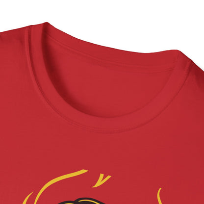 Fiery Rose from Hell T-Shirt - Iconic Dark Romantic Gothic Tee with Inferno Hand & 'FROM HELL FOR YOU' | Edgy Style