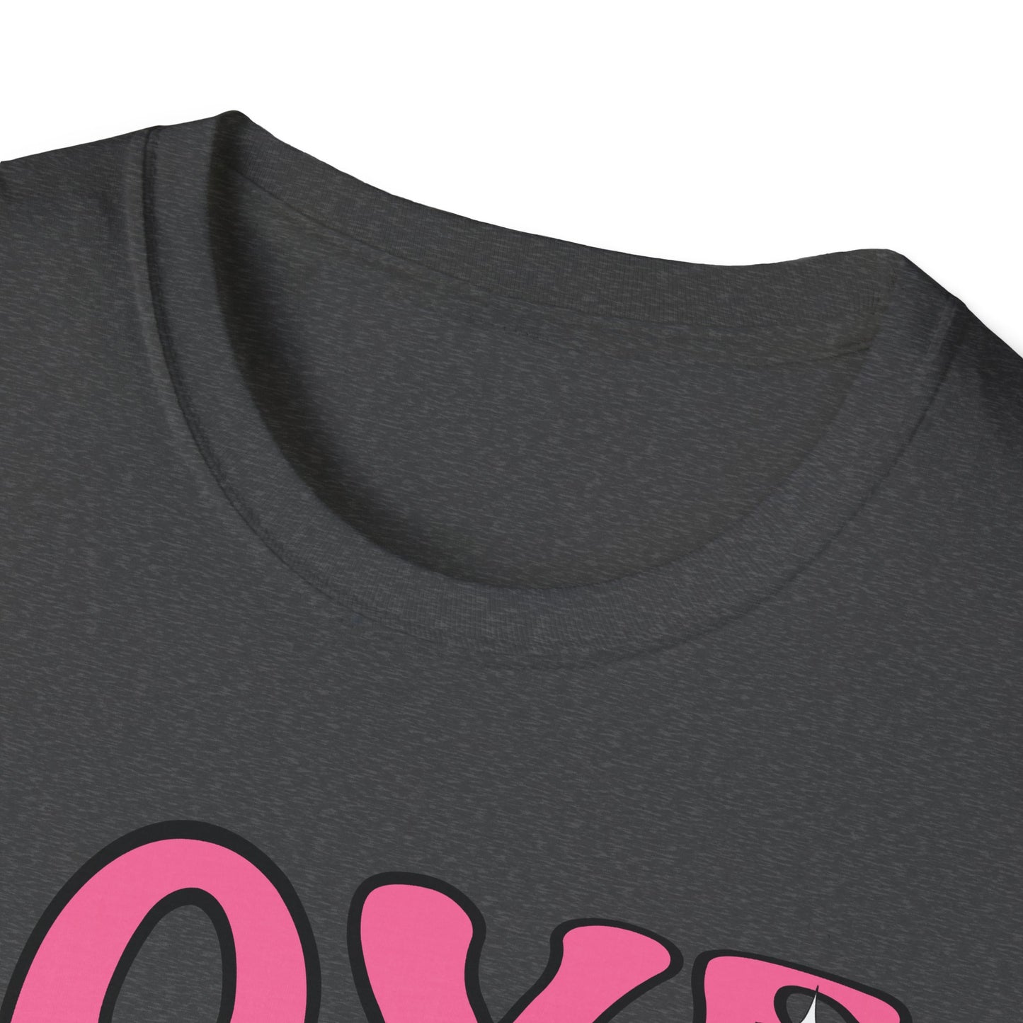 Groovy Pink Love Heart T-Shirt | Retro Y2K Sparkle Tee | Adorable Valentine's Day Gift for Her & Him