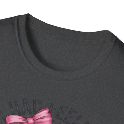 Sarcastic Skeleton Love T-Shirt | Edgy Pink Heart Sunglasses & Bow Graphic Tee | Funny Valentine's Day Gift for Her
