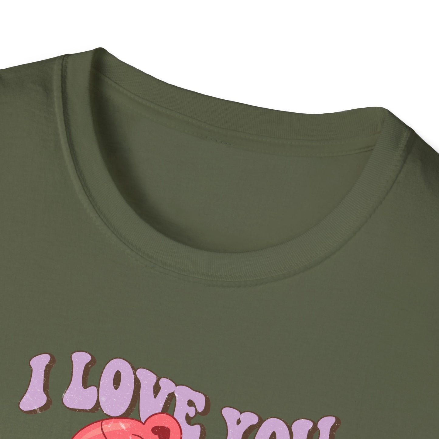 Expressive 'I Love You Beary Much' Teddy Bear T-Shirt - Adorable Love Heart Pun Tee - Sweet Valentine's Day & Anniversary Gift