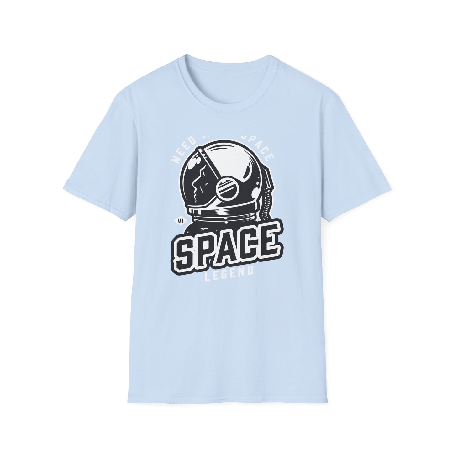 Retro Astronaut Helmet 'SPACE' T-Shirt | Vintage Space Explorer Tee for Sci-Fi Fans & Dreamers | Cool & Unique Graphic