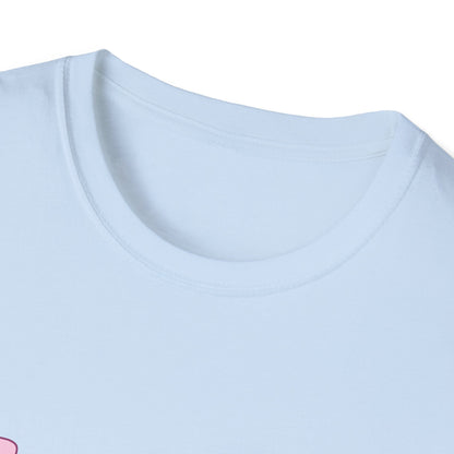 Trendy Love Bites T-Shirt | Groovy Retro Y2K Pink Blue Hearts & Stars Valentine's Day Tee | Adorable Aesthetic Top