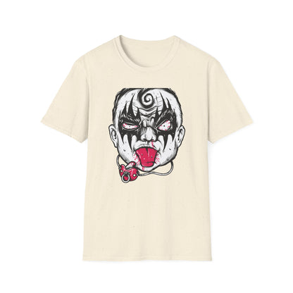 Unleash Your Inner Rocker: Epic Demon Baby T-Shirt - KISS-Inspired Edgy Infant Tee for Metal & Punk Fans