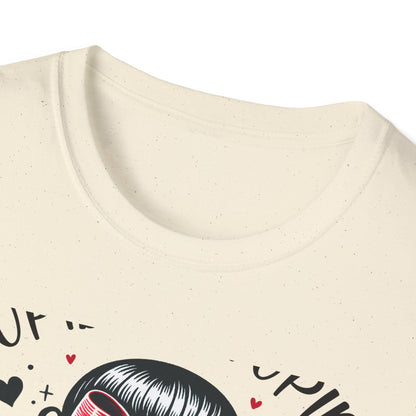 Epic Anti-Valentines Skull T-Shirt - Sarcastic "Cupid Is Stupid" Tee for Edgy Souls
