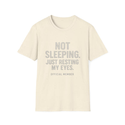 Just Resting My Eyes Dad Humor Graphic Tee