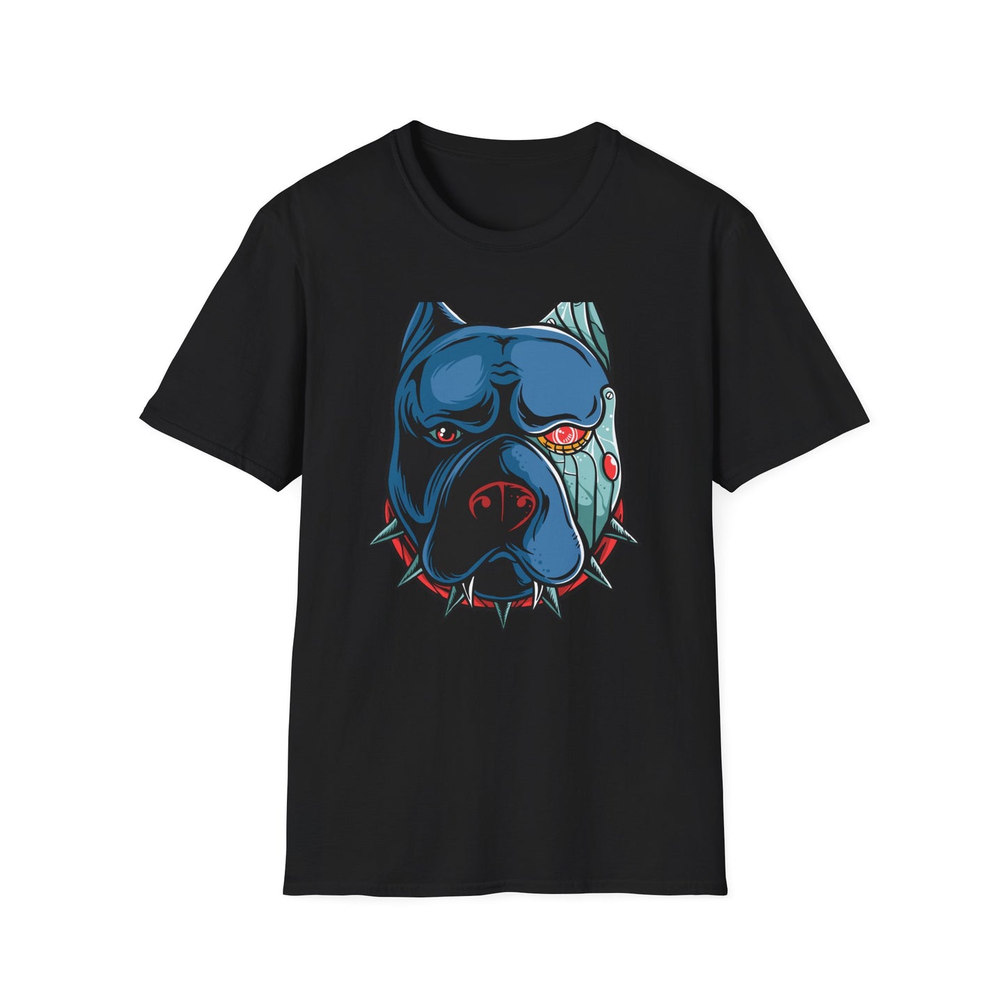 Epic Cyborg Pitbull T-Shirt | Futuristic Dog Lover Tee | Unleash Your Style with this Badass Cyberpunk Graphic