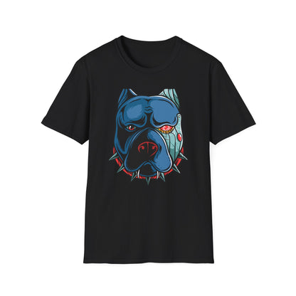 Epic Cyborg Pitbull T-Shirt | Futuristic Dog Lover Tee | Unleash Your Style with this Badass Cyberpunk Graphic
