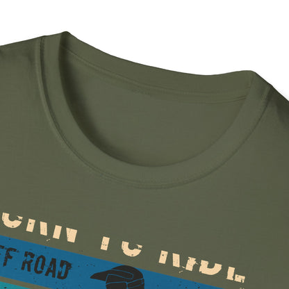 Ultimate Born to Ride Off Road California Motocross T-Shirt | Vintage Dirt Bike Rider Tee | Adventure Awaits!
