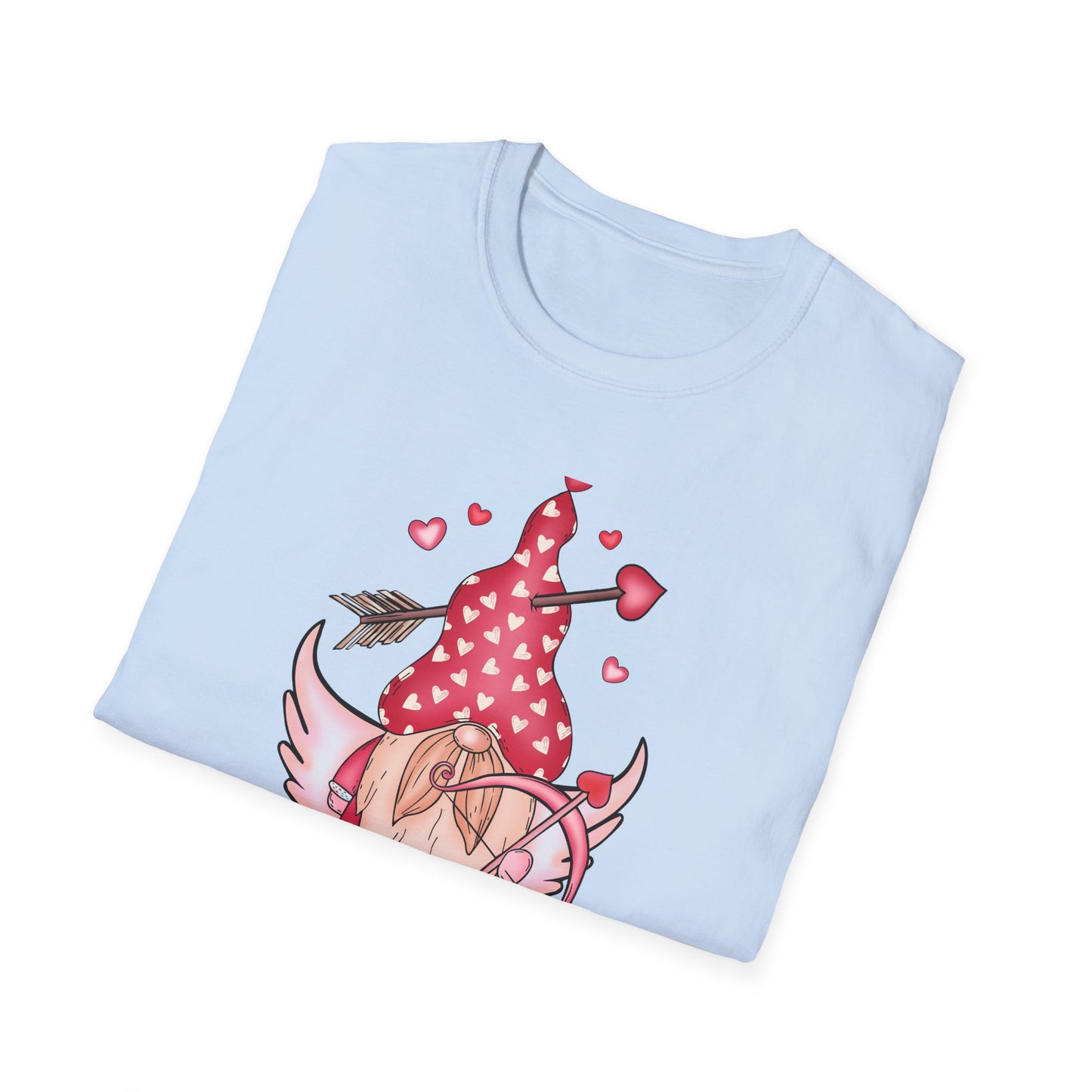 Adorable Valentine's Gnome T-Shirt - Cupid "Be Mine" Love Tee | Sweet Romantic Gift for Her & Him