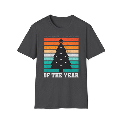 Vintage Christmas Tree T-Shirt | "Best Time Of The Year" Retro Holiday Tee | Cozy Festive Party Gift