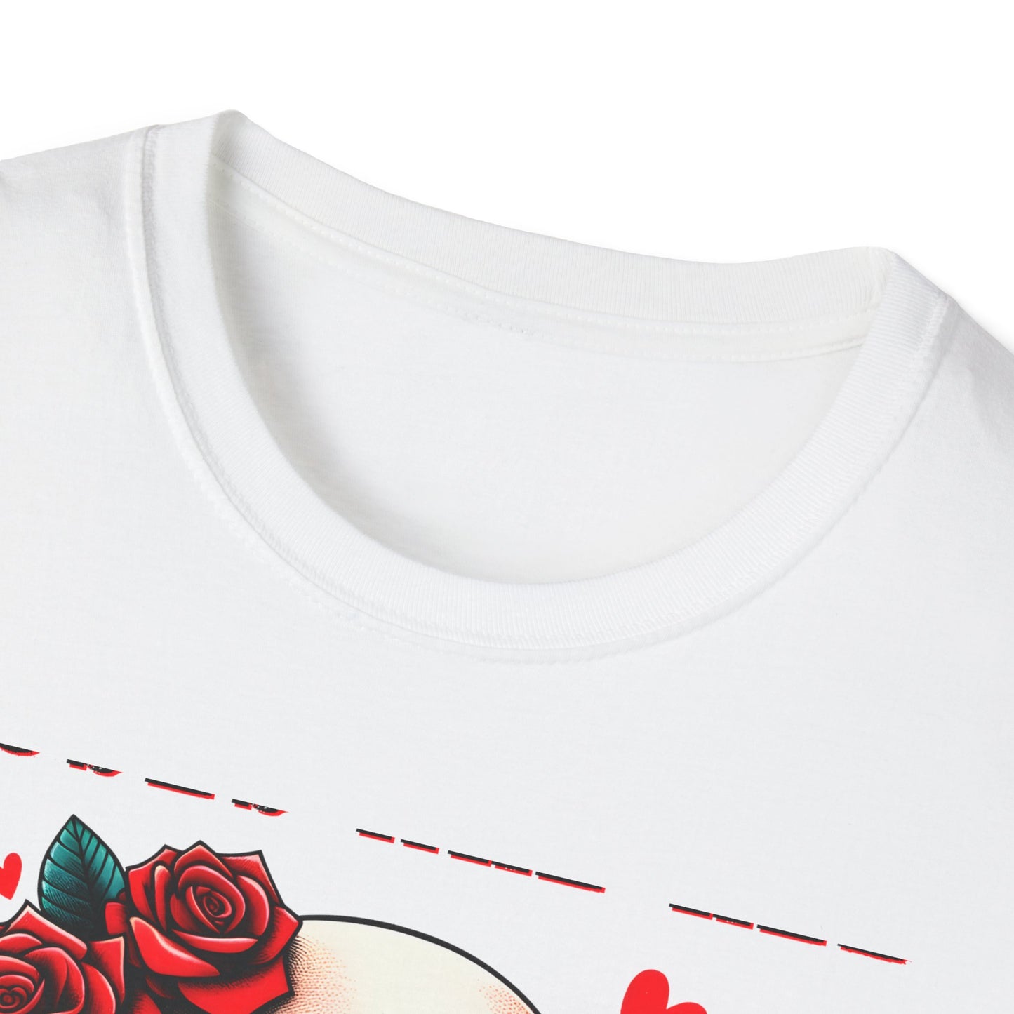 Epic 'Roses Are Red Inside I'm Dead' T-Shirt | Edgy Skull & Rose Gothic Tee | Dark Humor Statement Apparel