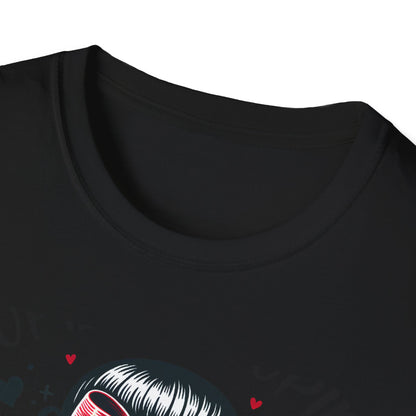 Epic Anti-Valentines Skull T-Shirt - Sarcastic "Cupid Is Stupid" Tee for Edgy Souls